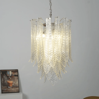 Silvae Veil Glass Chandelier