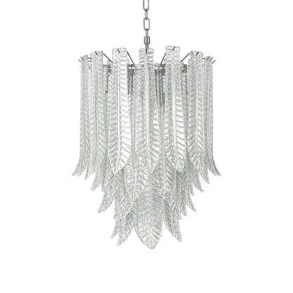 Silvae Veil Glass Chandelier