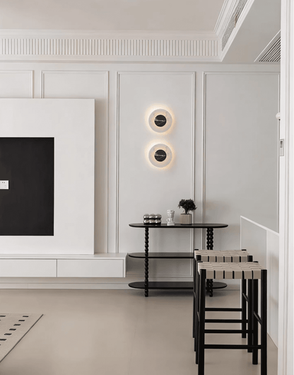 Lunar Veil Alabaster Wall Lamp