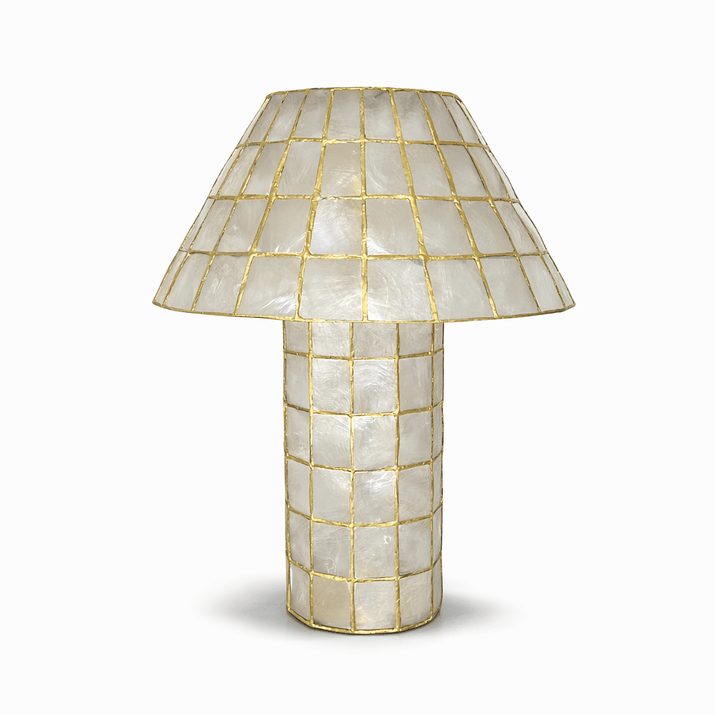 Pearl Mosaic Table Lamp