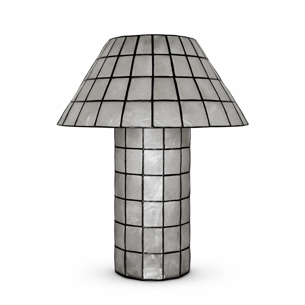 Pearl Mosaic Table Lamp