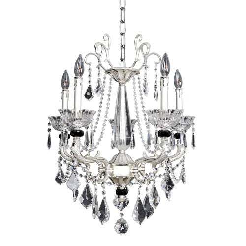 Five-Light Chandelier with Firenze Clear Crystal