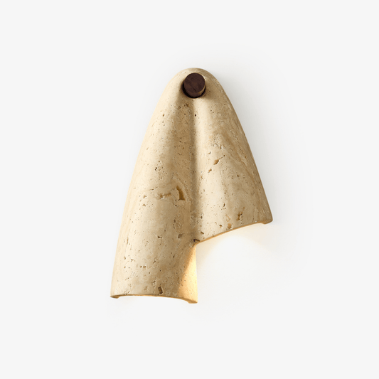 Velo Draped Stone Sconce