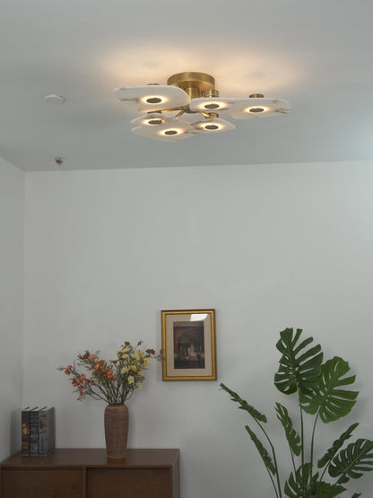 Holmdel Alabaster Ceiling Lamp