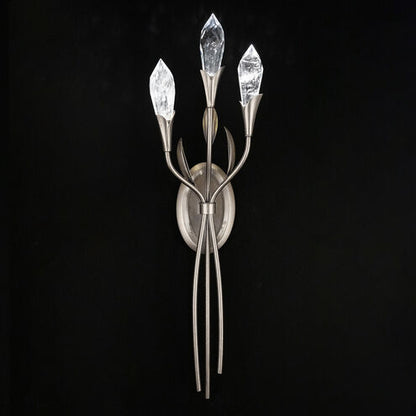 Secret Garden LED 4 inch Antique Silver Wall Sconce Wall Light, Schonbek Signature