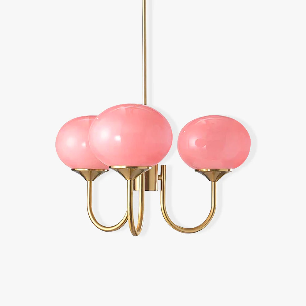 Marshmallow Crown Chandelier