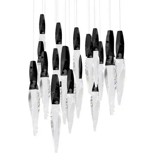 Schonbek Kindjal 27"  LED Multi-Light Modern Pendant