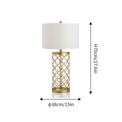 Openwork Metal Reading light Table Lamp