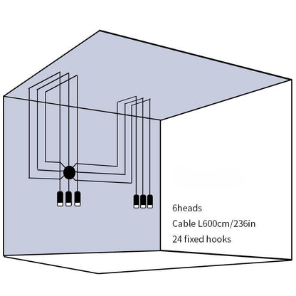 Line Form Pendant light