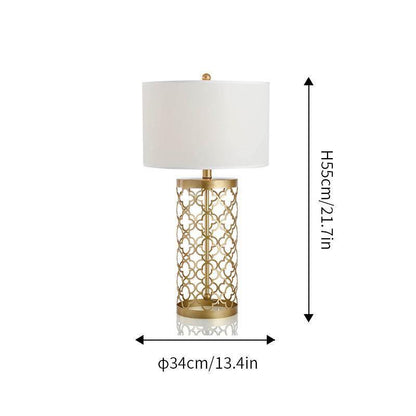 Openwork Metal Reading light Table Lamp