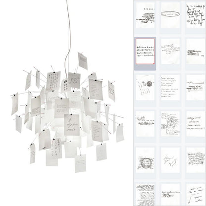 Paper Candelabrum Chandelier