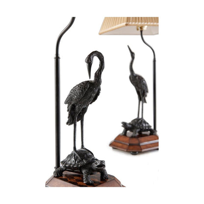 Theodore Alexander Meiji Cranes Table Lamp