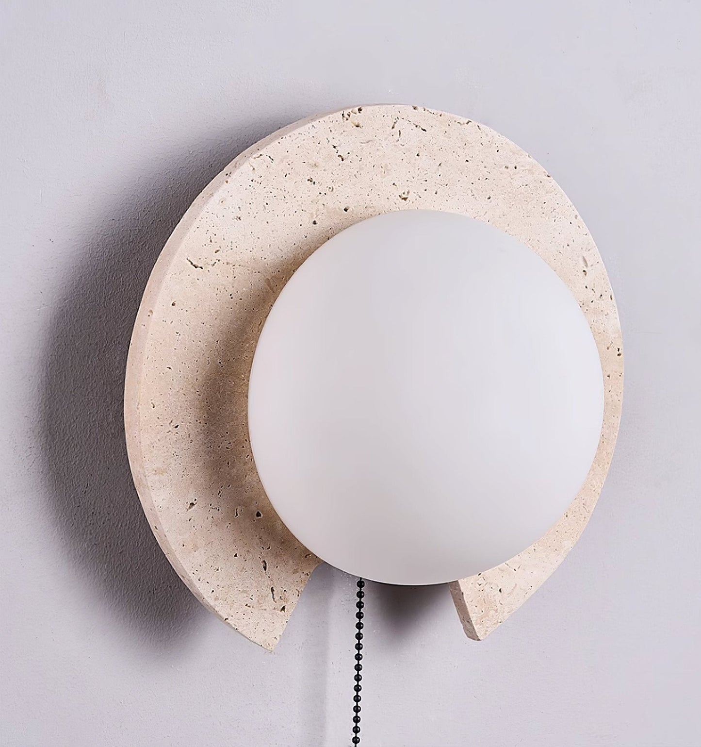 Solclip Travertine Wall Light