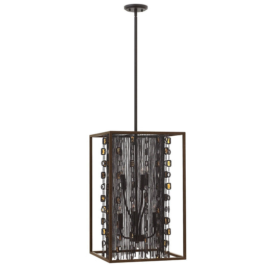 Anchor Bronze 16-Inch Six-Light Foyer Pendant