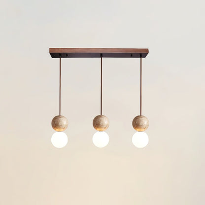 Camille Travertine Pendant Light