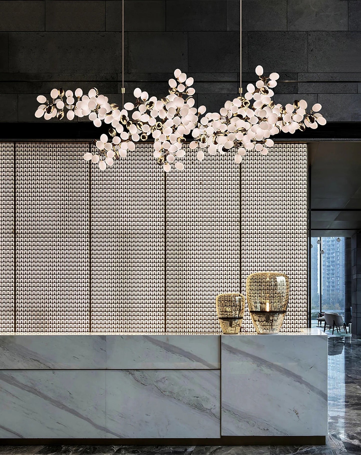 Selene Droplet Chandelier