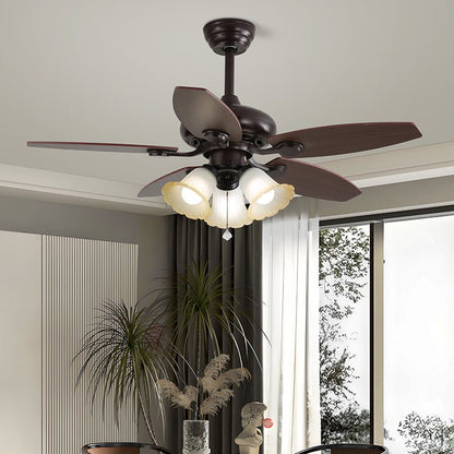 Lily Bloom Ceiling Fan Light
