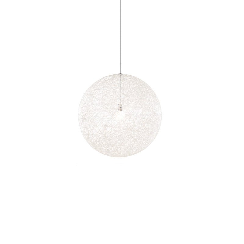 Spherical Woven Pendant Light