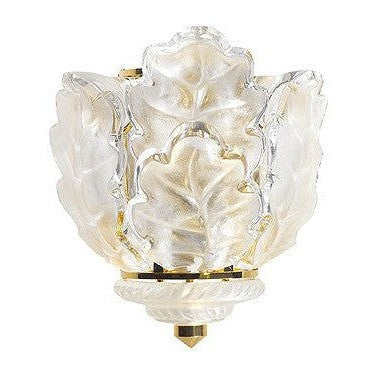 Lalique Chene Wall Clear Sconce