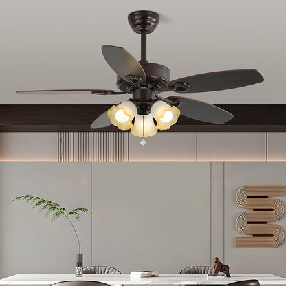 Lily Bloom Ceiling Fan Light