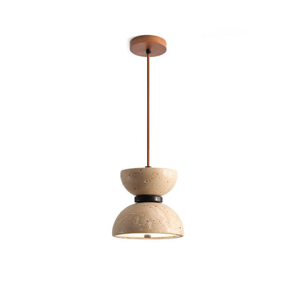 Vireo Travertine Pendant Light