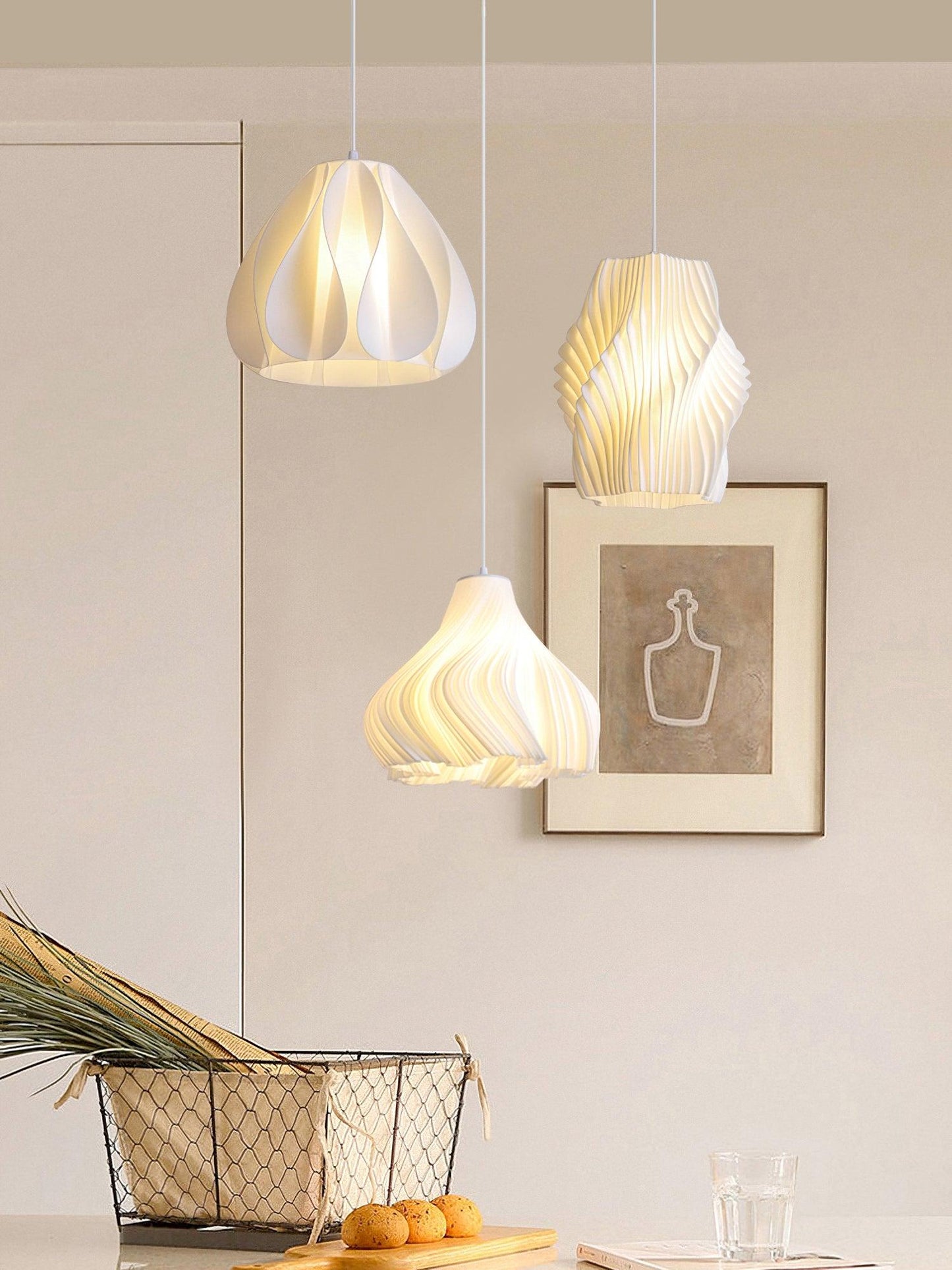 Printing Art Hanging light Pendant Light