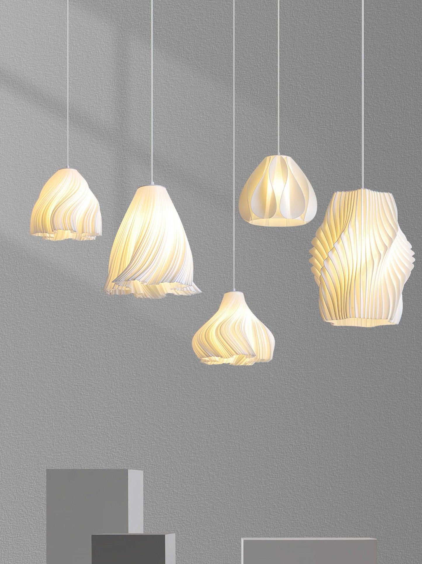 Printing Art Hanging light Pendant Light