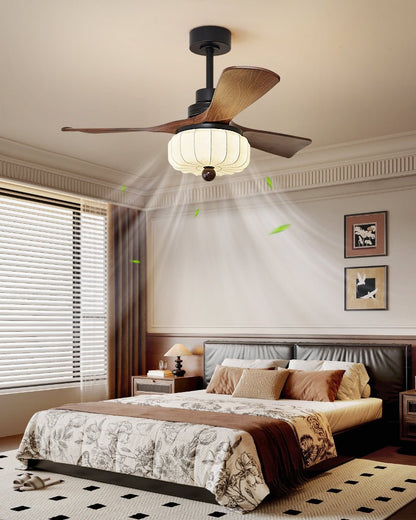 Elira Vintage Ceiling Fan Light