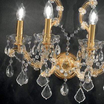 4 Light Venetian Wall Light