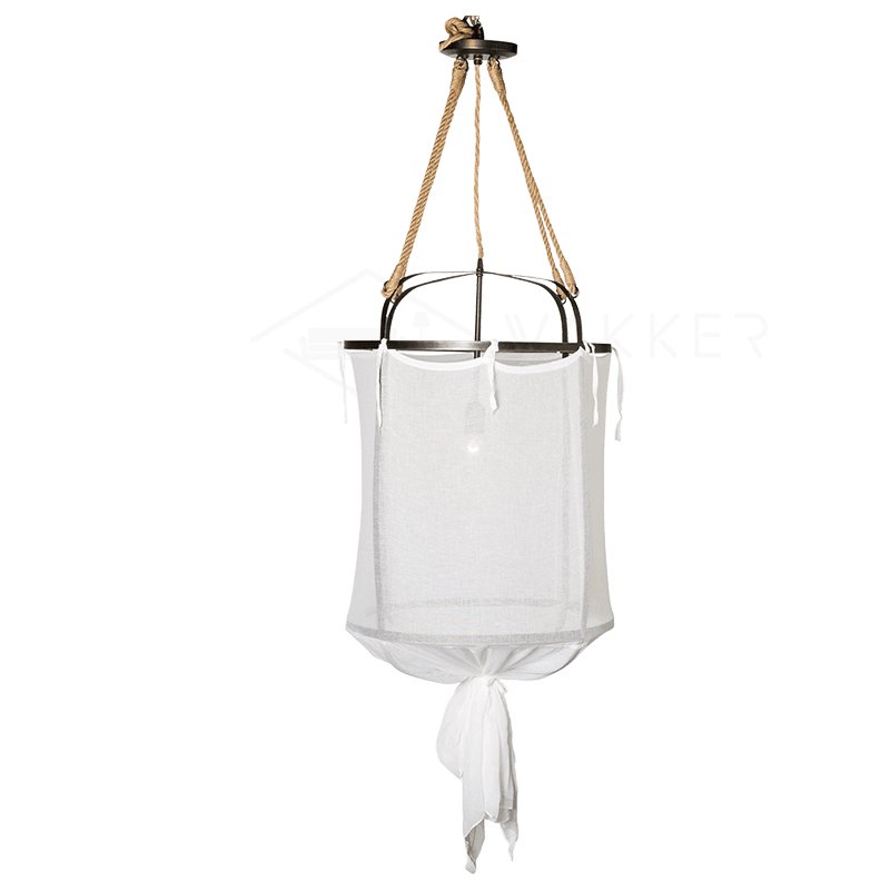 Provence Linen Houselight Pendant Light