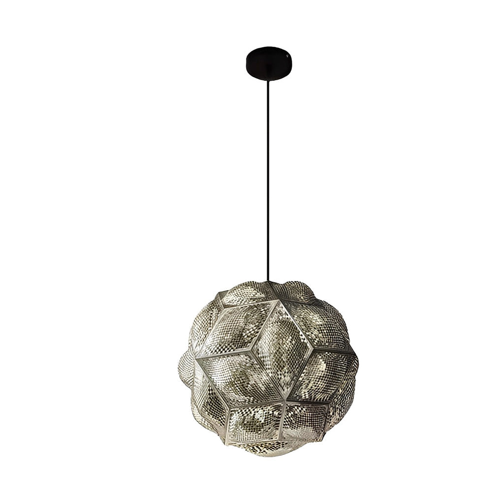 Irregular Ball 3D Stainless Steel Postmodern Chandelier Pendant Lights