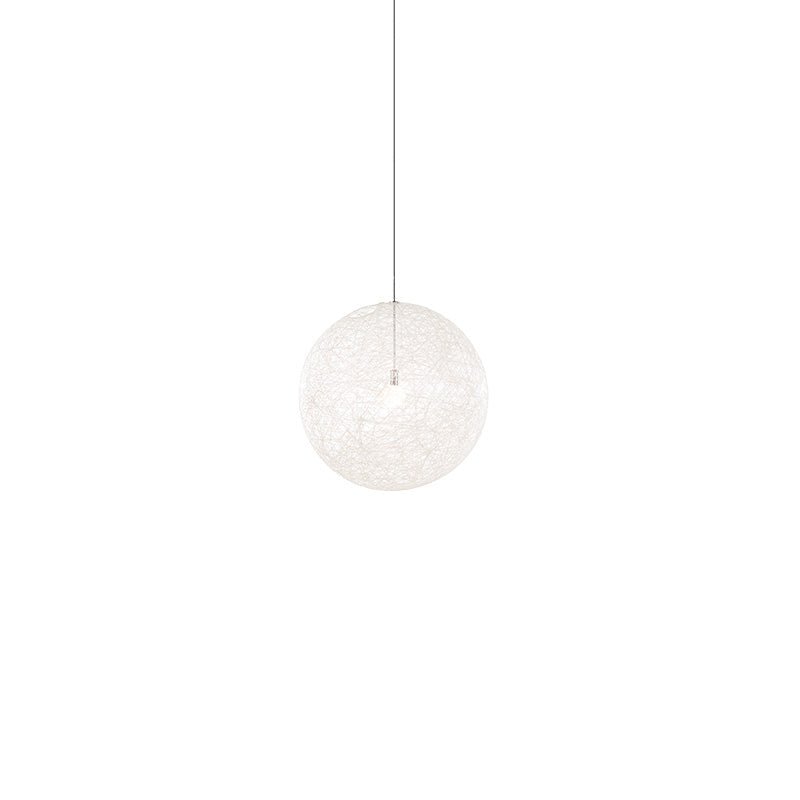 Spherical Woven Pendant Light