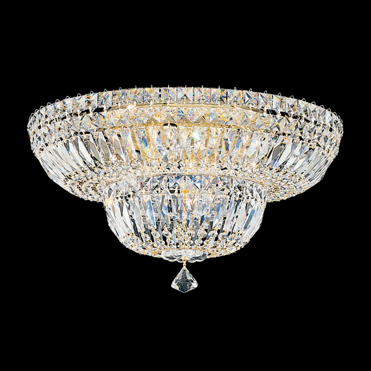 Schonbek Petit Crystal Deluxe 5894 Flush Mount