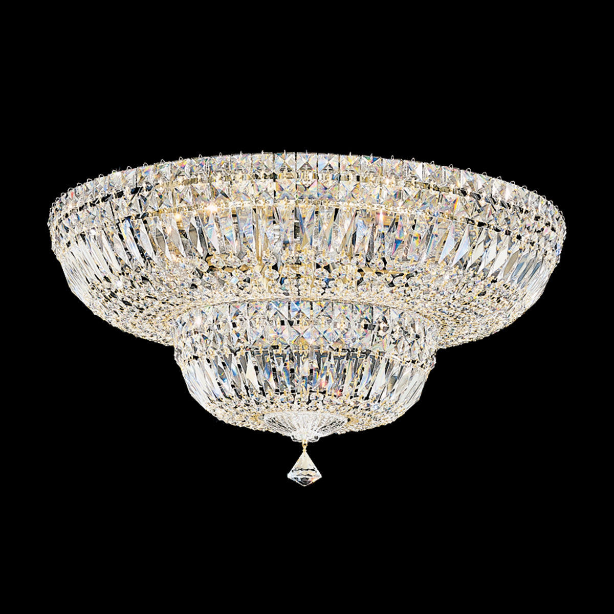 Schonbek Petit Crystal Deluxe 5895 Flush Mount