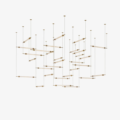 Crystal Grid Customize Chandelier