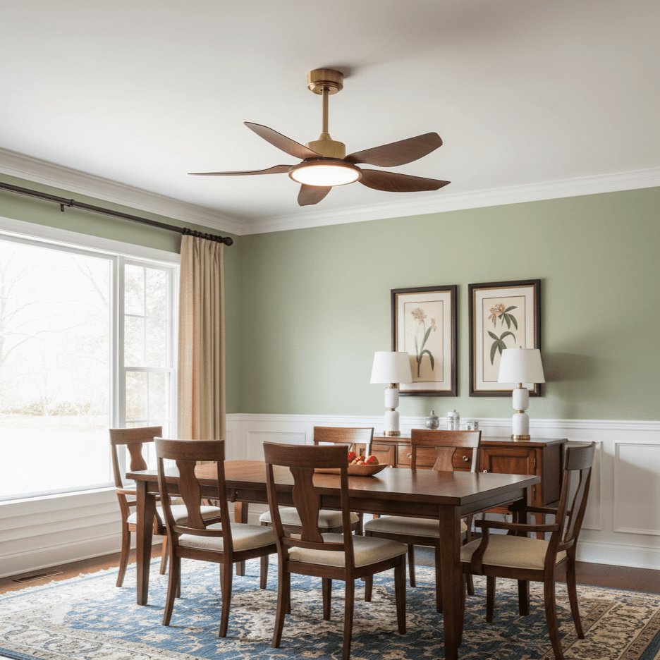 Sirocco Breeze Ceiling Fan Light