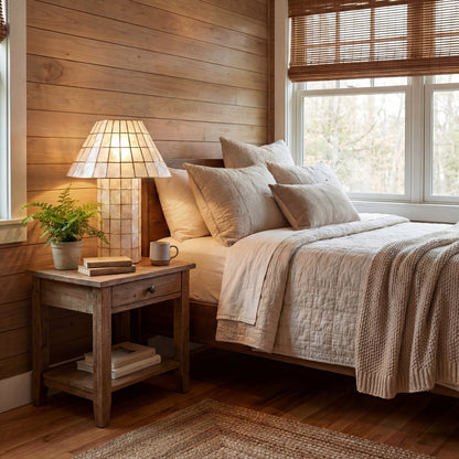 Pearl Mosaic Table Lamp