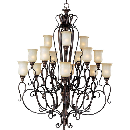 International Sausalito Fifteen-Light Chandelier