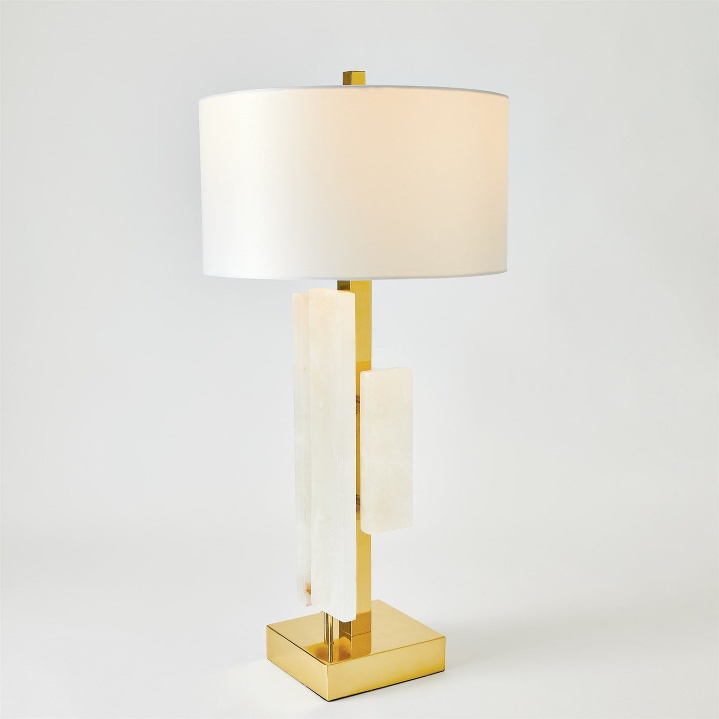 Global Views Posh Block Table Lamp