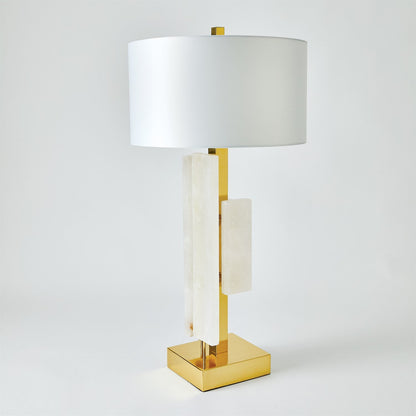 Global Views Posh Block Table Lamp