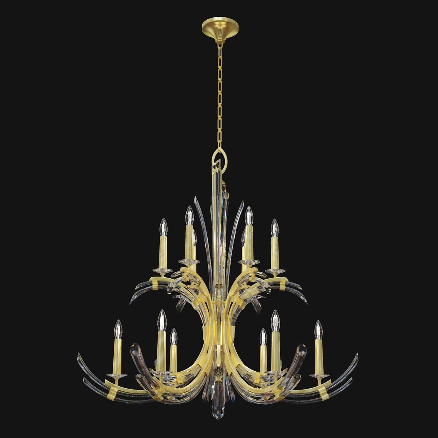 Fine Art Trevi 42" Round Chandelier