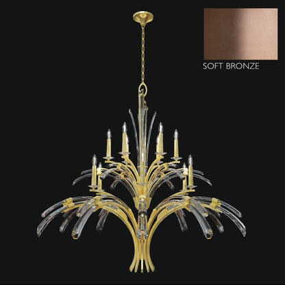 Fine Art Trevi 12 Light 56" Round Chandelier