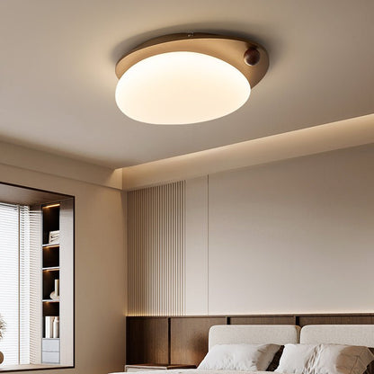 Wood Accent Ceiling Light