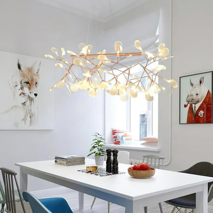 Long Style Firefly LED Chandelier