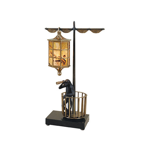 Maitland Smith Monkey Lookout Decorative Lamp