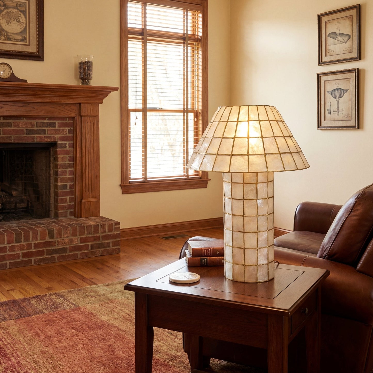 Pearl Mosaic Table Lamp