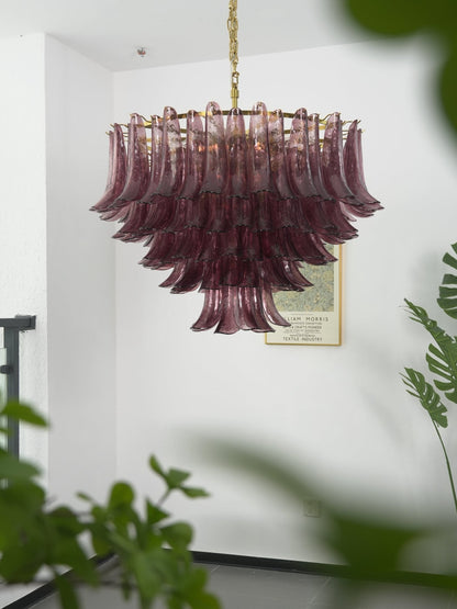 Amethyst Bloom Chandelier