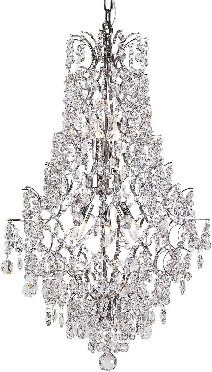 8 lights Versailles crystal chandelier