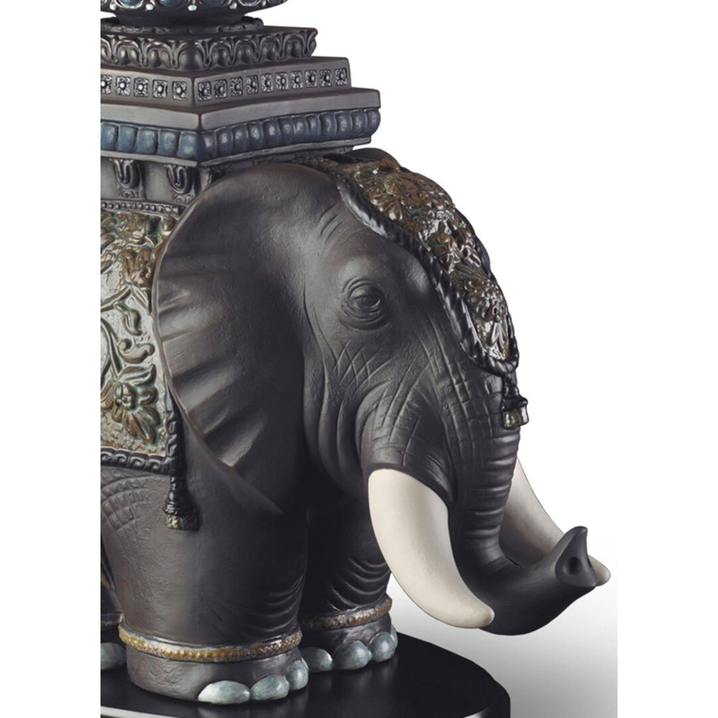 Lladro Siamese Elephant Table Lamp (US)