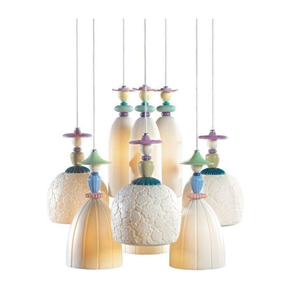 Lladro Madermoiselle 9 Lights Seaside Dreams Chandelier (US)